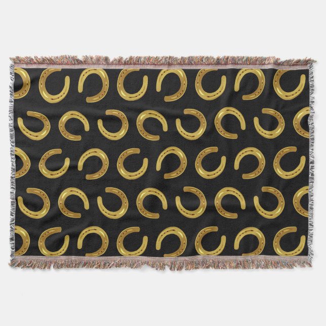 Goldenes Hufeisen Decke (Vorderseite)