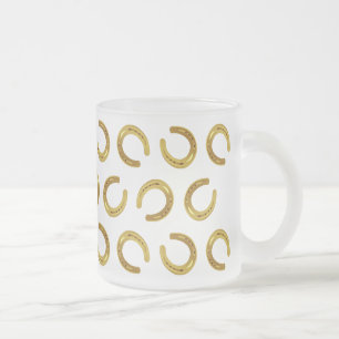 Goldenes Hufeisen Mattglastasse
