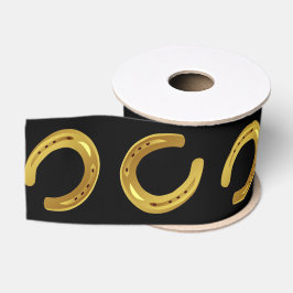 Goldenes Hufeisen Ripsband