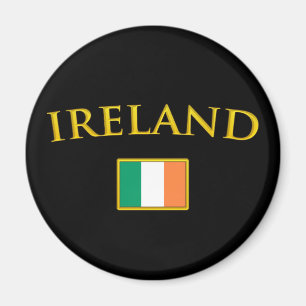 Goldenes Irland Magnet