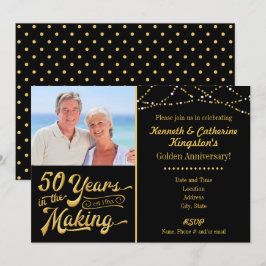 Goldenes Jubiläum, 50 Jahre im Entstehen Einladung