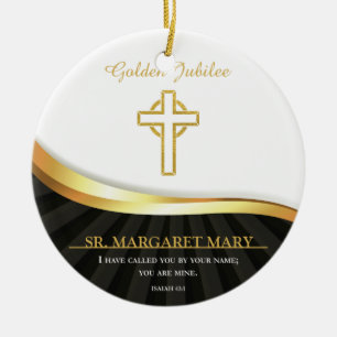 Goldenes Jubiläum des Ordenslebens, 50 Jahre Keramik Ornament