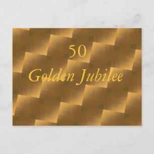 Goldenes Jubiläum Postkarte
