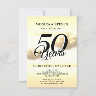 Goldenes Jubiläum romantischer Klassiker Save The Date