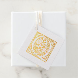 Goldenes Jubiläums-Illuminationsbuchstabe Q-Monogr Geschenkanhänger