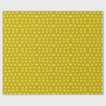 Goldenes Kaleidoskop-Fraktalmuster
