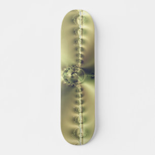 Goldenes Kreuz Skateboard