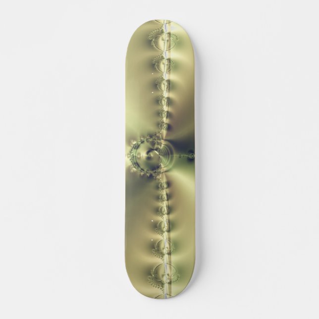 Goldenes Kreuz Skateboard (Vorne)