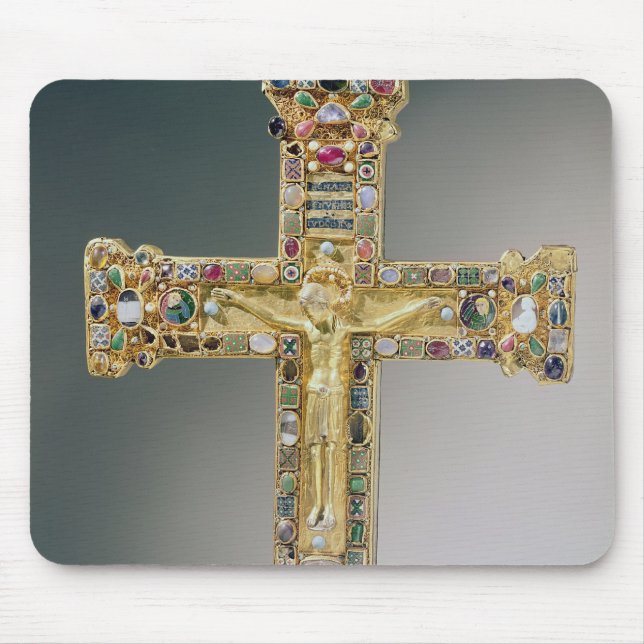 Goldenes Kreuz von Essen Mousepad (Vorne)
