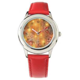 Goldenes Licht für Kinder Armbanduhr