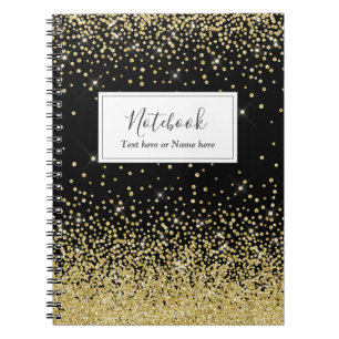 goldenes Licht Notizblock