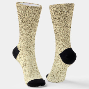 Goldenes Licht weiches falsches Glitter Funkeln Socken