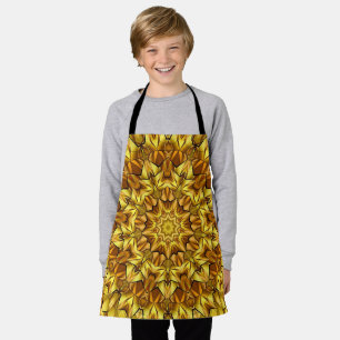 Goldenes Mandala Antikes abstraktes Design-63495 Schürze