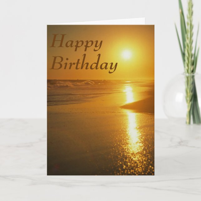 Goldenes Meer - BD021 Karte (Vorderseite)