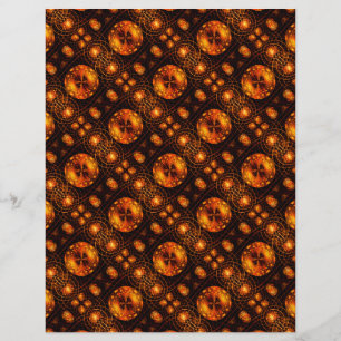 Goldenes modernes Boho-elegantes abstraktes Kunstm Flyer