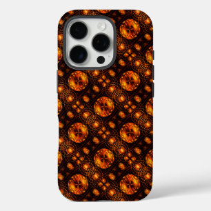 Goldenes modernes Boho-elegantes abstraktes Kunstm iPhone 16 Pro Hülle