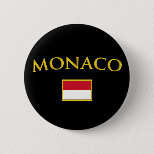 Goldenes Monaco Button