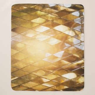 Goldenes Mosaik: Glass-Effekt. Sherpadecke