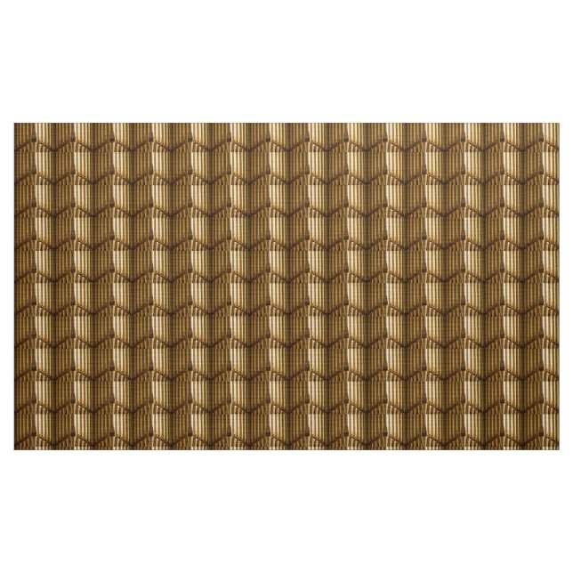 Goldenes Orgelpfeifegewebe Stoff (Yard (91,4 cm))