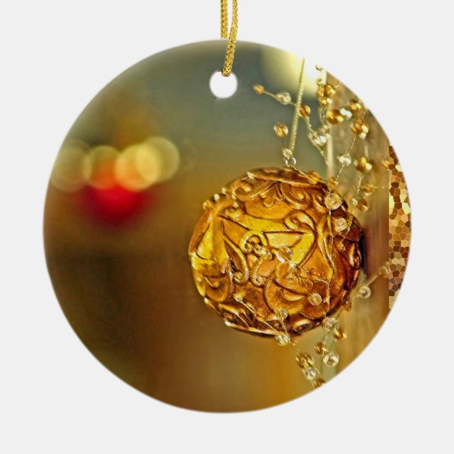 Goldenes Ornament (Vorne)