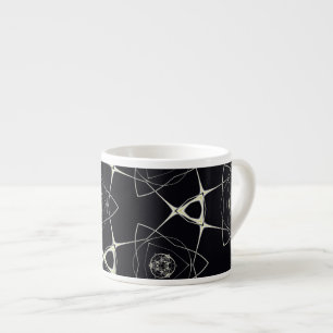 Goldenes Ornament Espressotasse