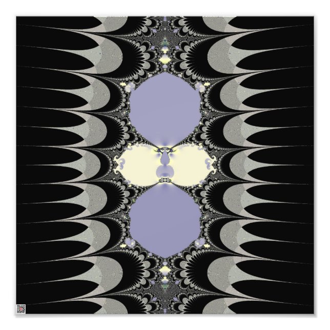 Goldenes Ornament Fotodruck (Vorne)