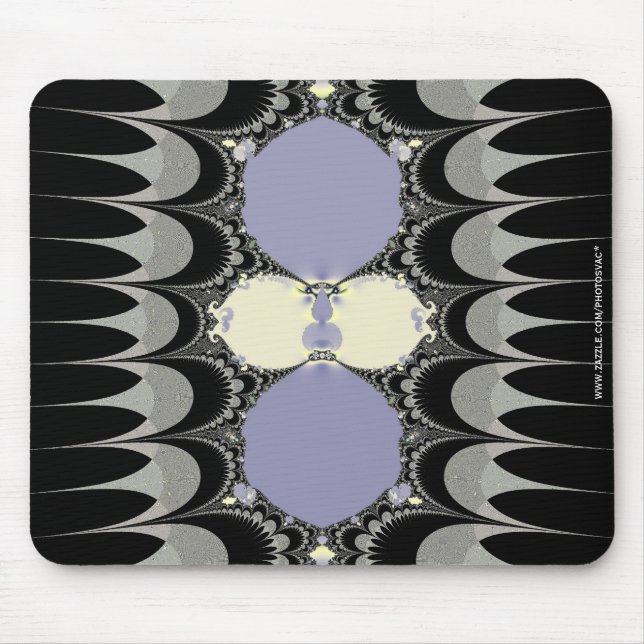 Goldenes Ornament Mousepad (Vorne)