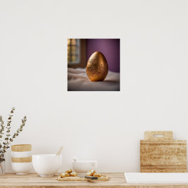 Goldenes Osterei Poster