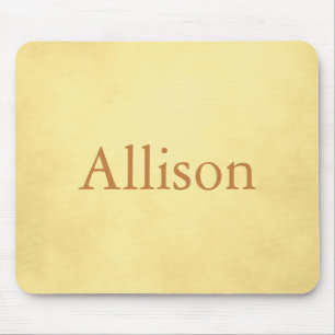 Goldenes Pergament Mousepad