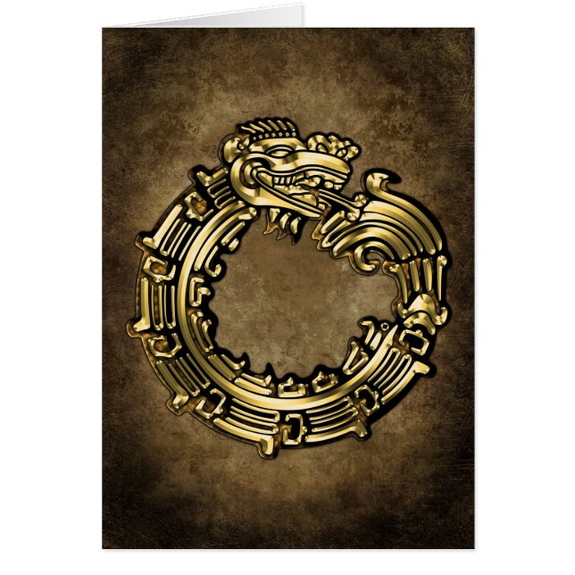 Goldenes Quetzalcoatl (Vorne)