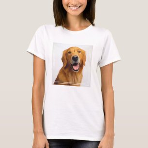 Goldenes Retriever-Lächeln T-Shirt