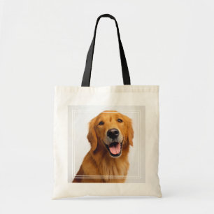 Goldenes Retriever-Lächeln Tragetasche