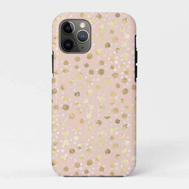 Goldenes Rosa-Blatt-Case-Mate-iPhone Case-Mate iPhone Hülle (Rückseite)