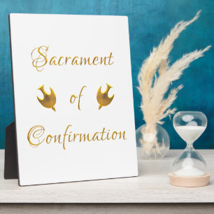 Goldenes Sacrament von Eucharist Host and Chalice Fotoplatte