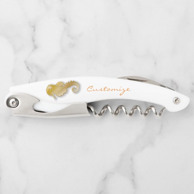 Goldenes Seepferd Thunder_Cove Kellnermesser (Vorderseite)