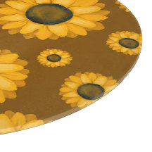 Goldenes Sonnenblumenmuster