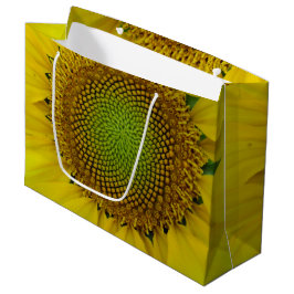 Goldenes Sonnenblumenverhältnis Große Geschenktüte