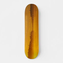 Goldenes Sonnenstrahl-Skateboarddeck Skateboard