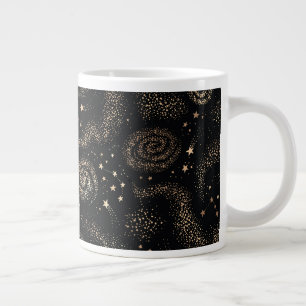 Goldenes Sternbild Galaxy Muster Jumbo-Tasse