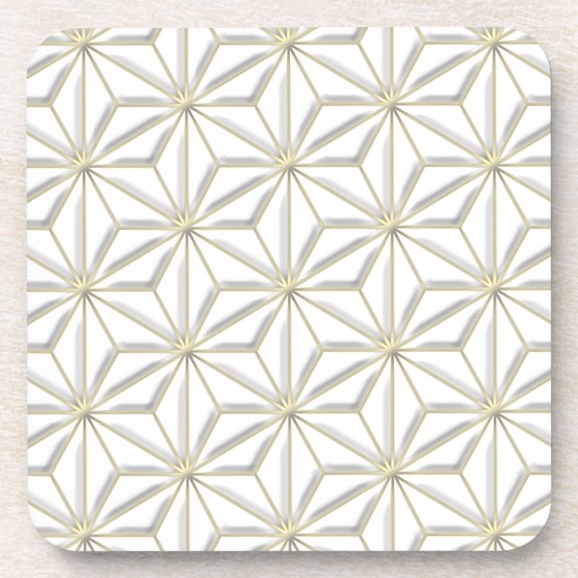 goldenes Sternenlicht Untersetzer (Vorderseite)