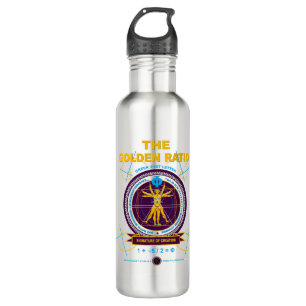 Goldenes Verhältnis Edelstahlflasche