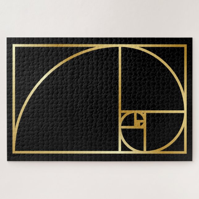 Goldenes Verhältnis - Puzzle (Horizontal)