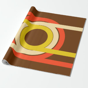 Goldenes Verhältnis Retro Geschenkpapier