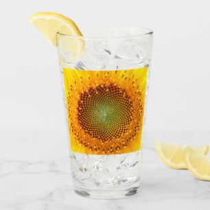 Goldenes Verhältnis Sonnenblumenglasbecher Glas