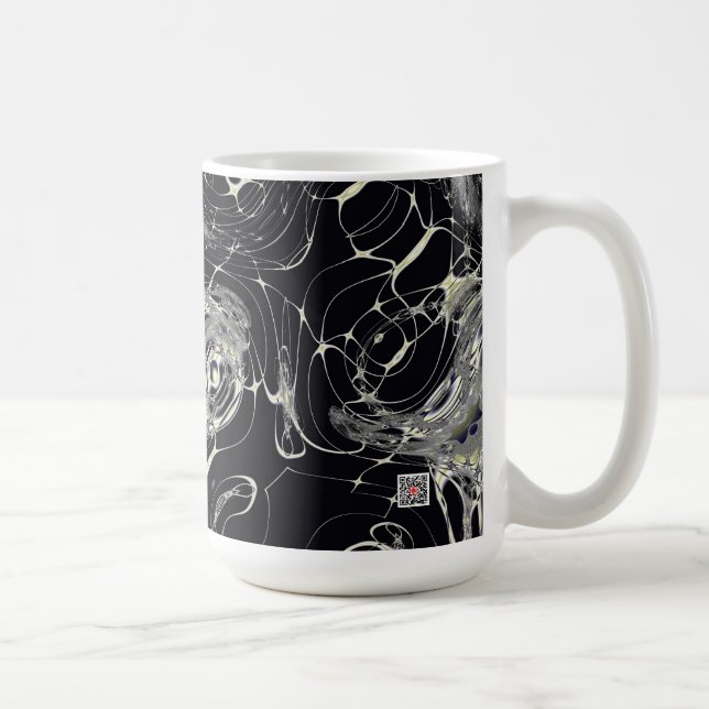 Goldenes Web Kaffeetasse (Rechts)
