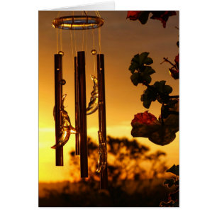 goldenes windchime