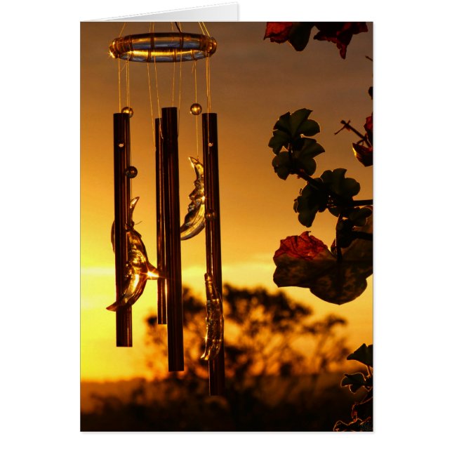goldenes Windchime (Vorne)