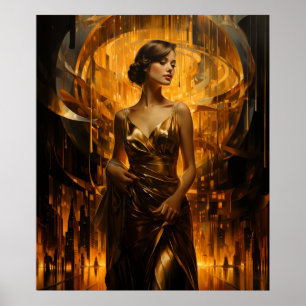 Goldenes Zeitalter der Psyche Poster