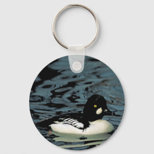 Goldeneye-Ente Schlüsselanhänger