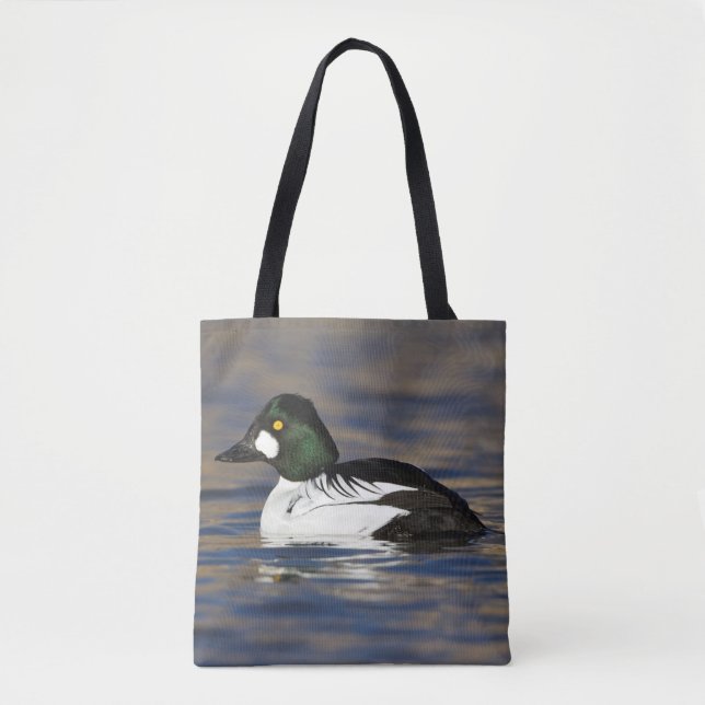 Goldeneye-Ente Tasche (Vorderseite)